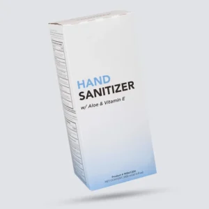 Hand Sanitizer Product Boxes
